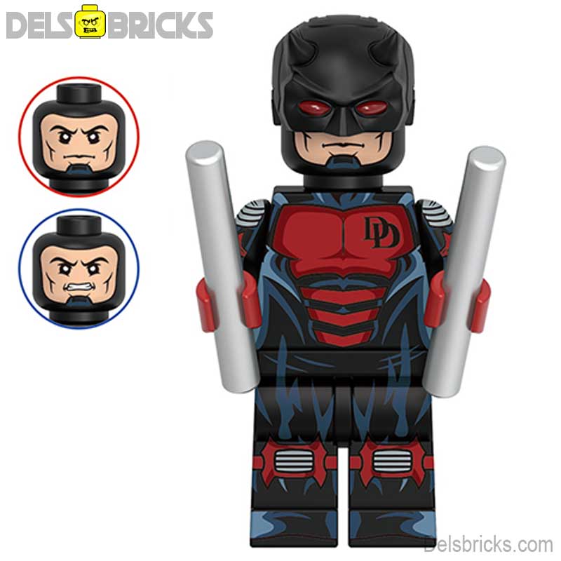 Daredevil Matt Murdock Best Lego Minifigures Custom Toys 7 - DelsBricks MinifiguresMinifiguresDelsBricks MinifiguresDelsbricks
