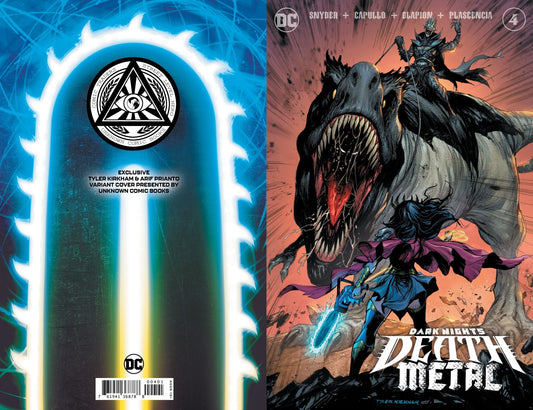 DARK NIGHTS DEATH METAL 4 (OF 7) UNKNOWN COMICS TYLER KIRKHAM EXCLUSIVE VAR (10/14/2020) - DelsBricks Toys & CollectiblesCOMIC BOOK EXCLUSIVEDelsBricks Toys & CollectiblesUnknown Comic Books