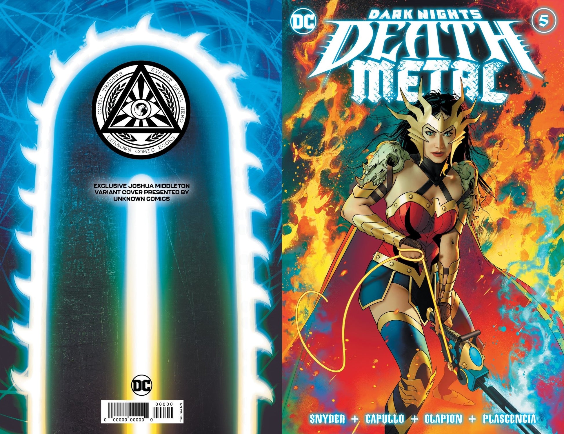 Dark Nights Death Metal 5 (Of 7) Unknown Comics Joshua Middleton Exclusive Var (11/17/2020) - DelsBricks Toys & CollectiblesCOMIC BOOK EXCLUSIVEDelsBricks Toys & CollectiblesUnknown Comic Books