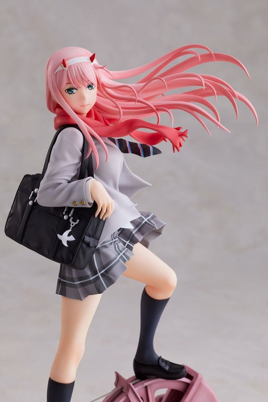 DARLING in the FRANXX Zero Two 1/7 Scale Figure School Uniform Ver - Aniplex Premium Collectible - DelsBricks Toys & CollectiblesFigureDelsBricks Toys & CollectiblesSuper Anime Store