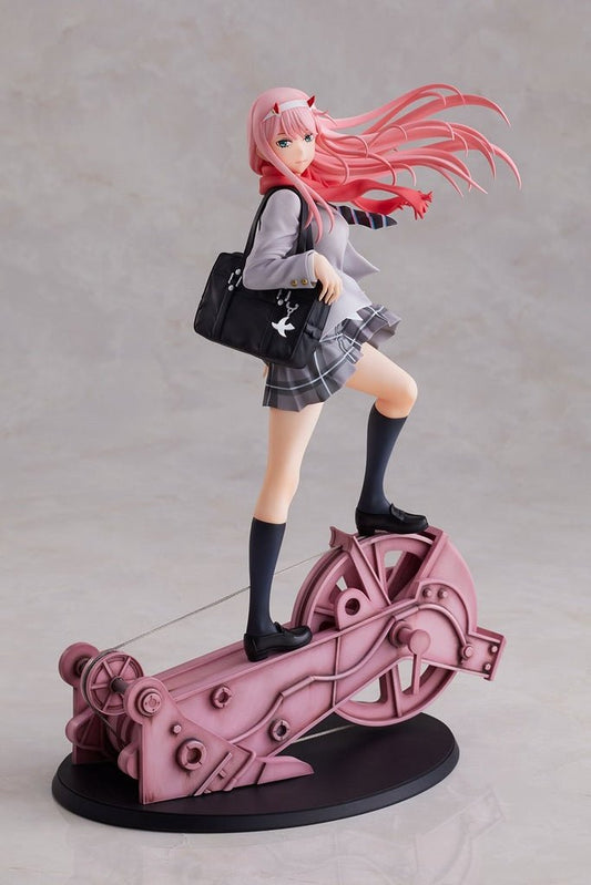 DARLING in the FRANXX Zero Two 1/7 Scale Figure School Uniform Ver - Aniplex Premium Collectible - DelsBricks Toys & CollectiblesFigureDelsBricks Toys & CollectiblesSuper Anime Store