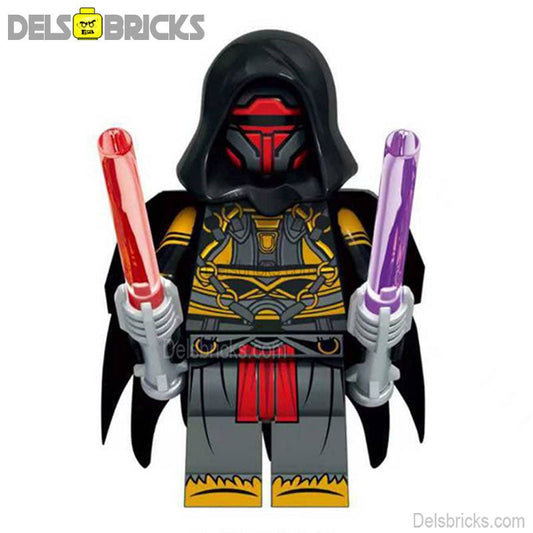 Darth Revan Lego Star wars Minifigures custom Toys 4 - DelsBricks MinifiguresLego Star Wars MinifiguresDelsBricks MinifiguresDelsbricks.com