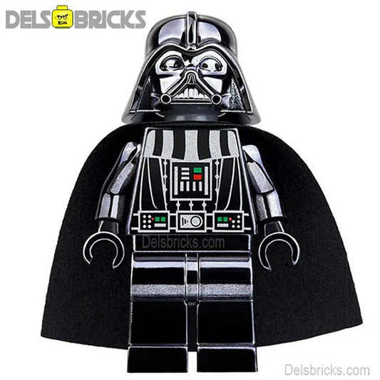 Darth Vader (Metallic) Lego Star Wars Minifigures Custom Toys - DelsBricks MinifiguresLego Star Wars MinifiguresDelsBricks MinifiguresDelsbricks.com