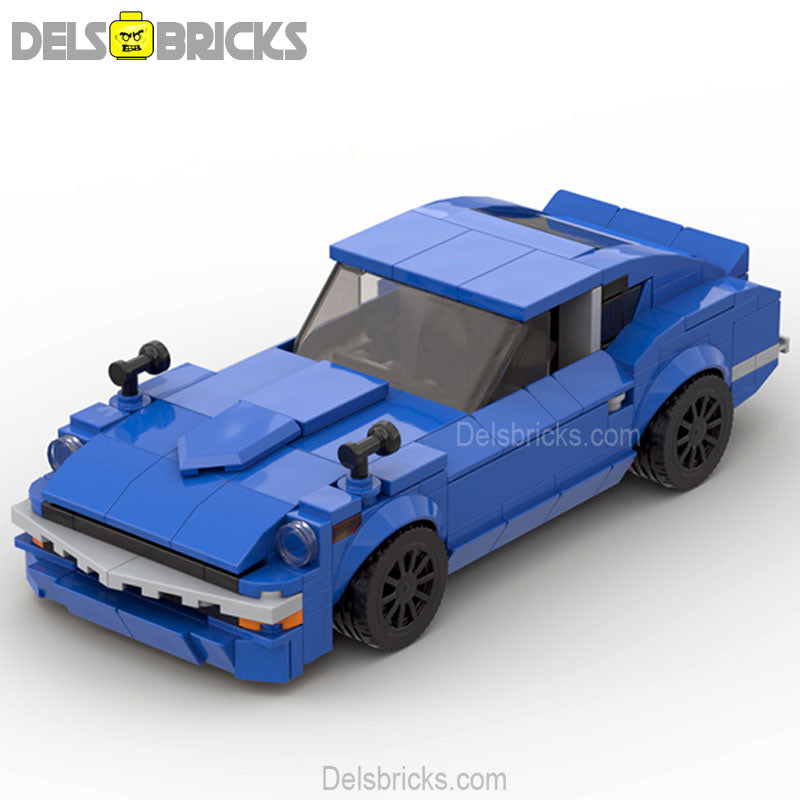 Datsun 240 Z Classic Muscle Car Lego Minifigures Custom Building Block Toys