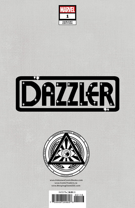 Dazzler 1 Unknown Comics Exclusive Leirix Var (09/11/2024) - DelsBricks Toys & CollectiblesCOMIC BOOKDelsBricks Toys & CollectiblesUnknown Comic Books