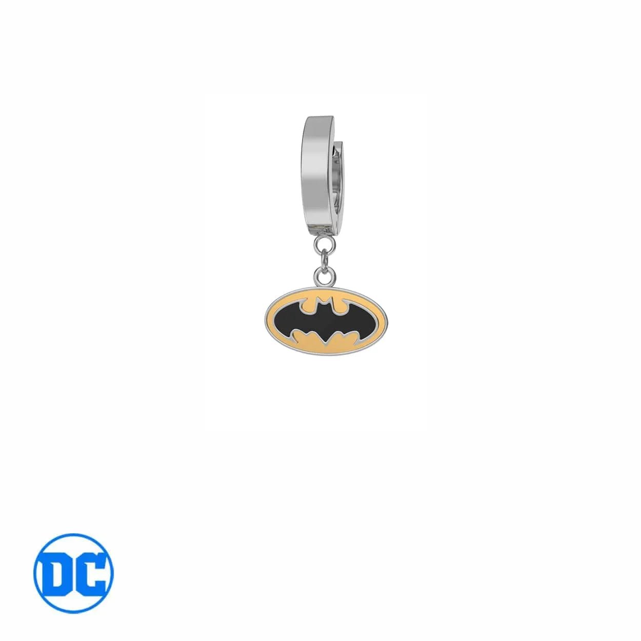 DC Comics™ Batman Oval Logo Earring - DelsBricks MinifiguresEARRINGDelsBricks MinifiguresMister SFC