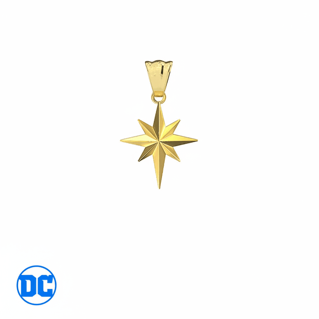 DC Comics™ Gold Star Pendant - DelsBricks Toys & CollectiblespendantDelsBricks Toys & CollectiblesMISTERVERSE
