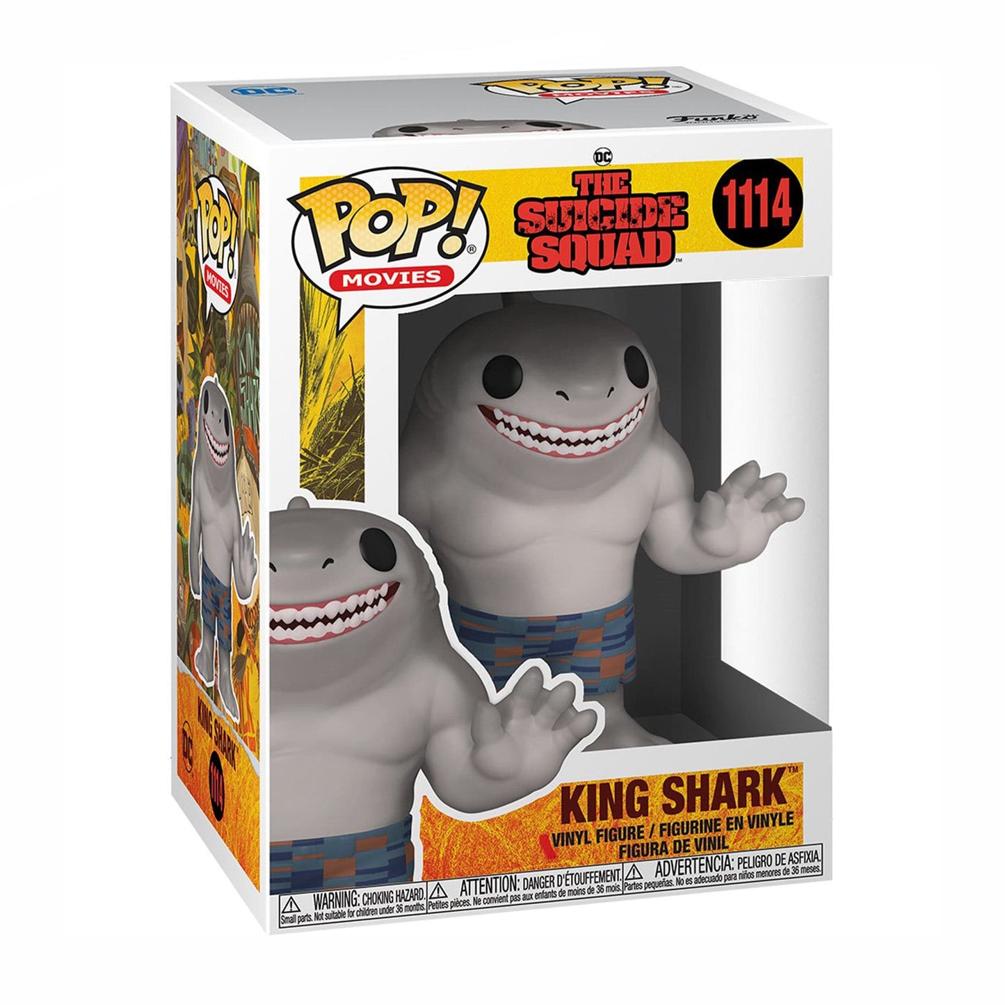 DC Comics™  Squad King Shark Pop! - 4"