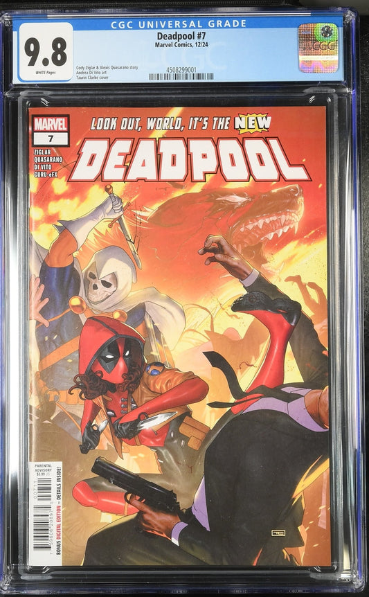 Deadpool 7 MAIN COVER - CGC 9.8 - DelsBricks Toys & CollectiblesComicsDelsBricks Toys & Collectibles412 Comics