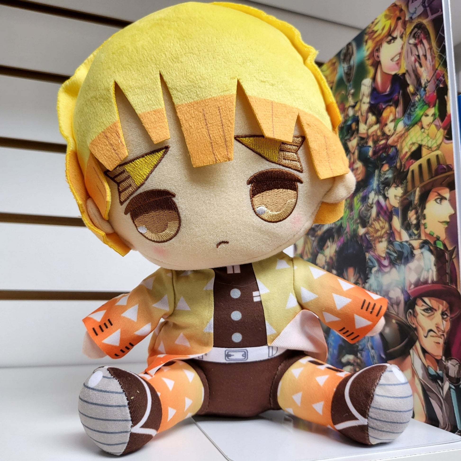 Demon Slayer - 9.8" Zenitsu Agatsuma Plush - DelsBricks Toys & CollectiblesPlushiesDelsBricks Toys & CollectiblesSuper Anime Store