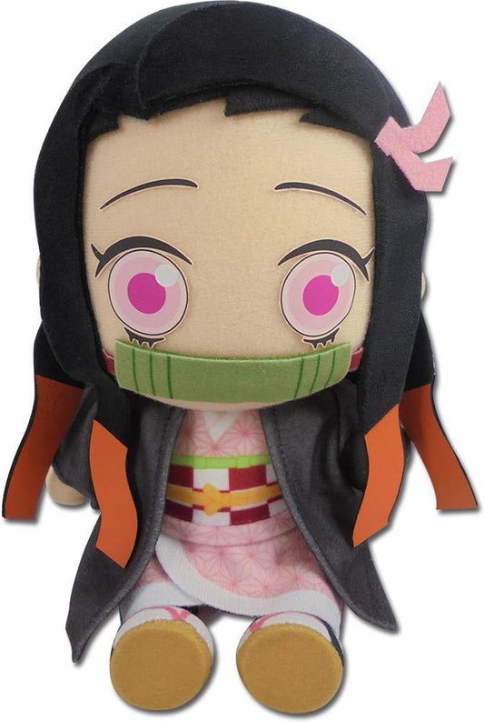 Demon Slayer Nezuko Kamado 7'' Sitting Plush – Official Licensed Collectible - DelsBricks Toys & CollectiblesPlushDelsBricks Toys & CollectiblesSuper Anime Store