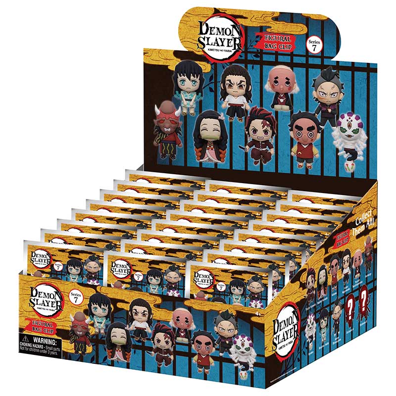 Demon Slayer Season 3 3D Foam Bag Clip Series 7 - Blind Bag Collectible - DelsBricks Toys & CollectiblesFigureDelsBricks Toys & CollectiblesSuper Anime Store