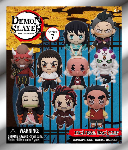 Demon Slayer Season 3 3D Foam Bag Clip Series 7 - Blind Bag Collectible - DelsBricks Toys & CollectiblesFigureDelsBricks Toys & CollectiblesSuper Anime Store