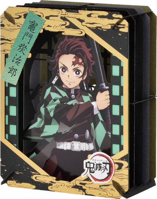 Demon Slayer Tanjiro Kamado Paper Theater Diorama - Kimetsu no Yaiba 3D Model Kit - DelsBricks Toys & CollectiblesPuzzleDelsBricks Toys & CollectiblesSuper Anime Store