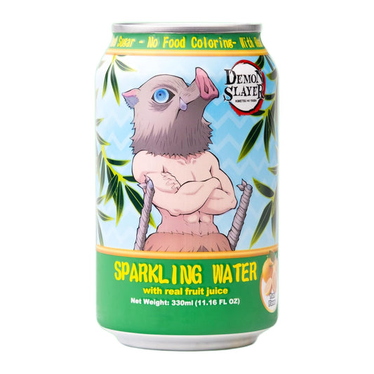 Demon Slayer Yuzu Sparkling Water 11.16oz Inosuke Hashibira - Kimetsu no Yaiba Collectible Drink - DelsBricks Toys & CollectiblesDrinksDelsBricks Toys & CollectiblesSuper Anime Store