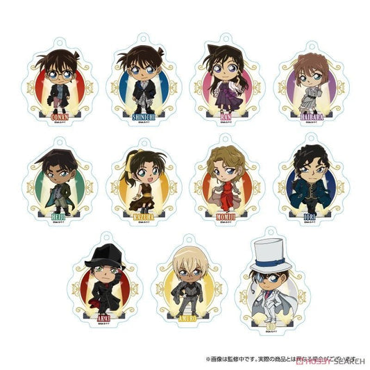 Detective Conan Trading Acrylic Keychain Deformation Runway 2nd - Blind Box Mystery Keyring - DelsBricks Toys & CollectiblesKeychainDelsBricks Toys & CollectiblesSuper Anime Store