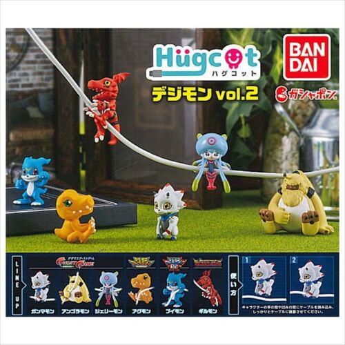 Digimon Adventure Hugcot Vol. 2 Capsule Toy Gashapon (1 Capsule) - DelsBricks Toys & CollectiblesKeychainDelsBricks Toys & CollectiblesSuper Anime Store