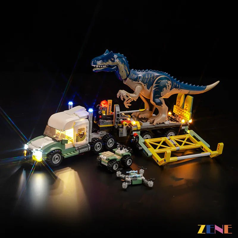 Dinosaur Missions: Allosaurus Transport Truck 76966 - DelsBricks Toys & CollectiblesLed Light Kit for LegoDelsBricks Toys & CollectiblesZENE