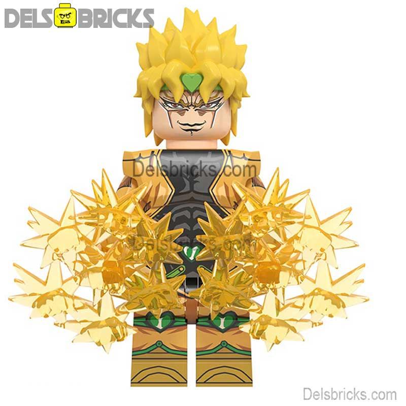 Dio Brando JoJo's Bizarre Adventure Anime Lego Minifigures custom toys - DelsBricks MinifiguresMinifiguresDelsBricks MinifiguresDelsbricks