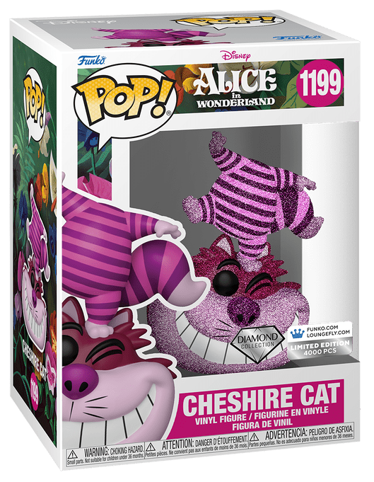 Disney100: Platinum Cheshire Cat Cosplay Pop! & Bag Bundle - DelsBricks Toys & CollectiblesDelsBricks Toys & CollectiblesRalphie's Funhouse