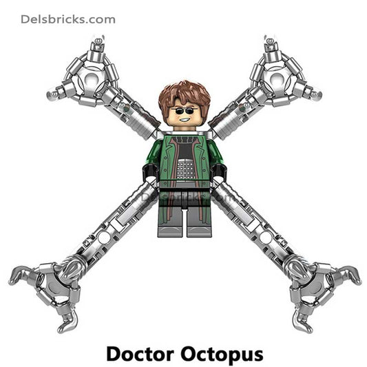 Doctor Octopus (Doc OC) from Spiderman 2 Lego marvel minifigures  Delsbricks.com   