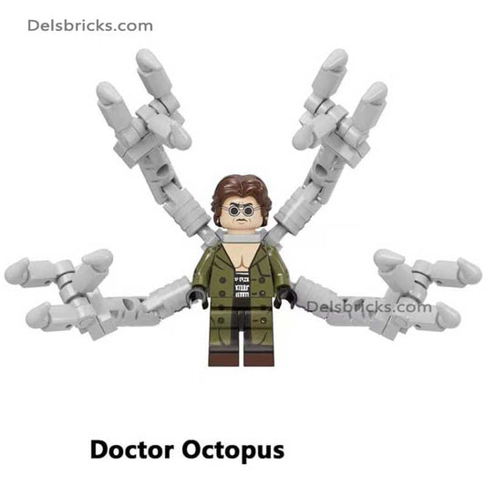 Doctor Octopus (Doc OC) from Spiderman Lego marvel minifigures  Delsbricks.com   