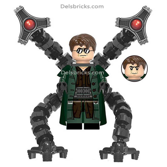 Doctor Octopus (Doc OC) from Spiderman (New) Lego marvel minifigures  Delsbricks.com   