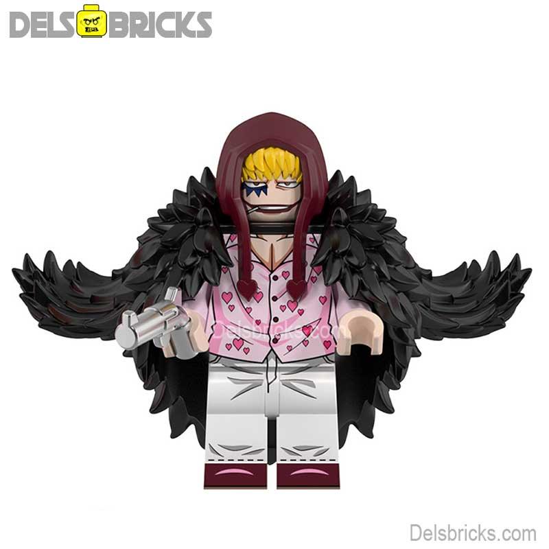 Donquixote Rosinante from ONE PIECE Anime Lego Minifigures custom toys - DelsBricks MinifiguresMinifiguresDelsBricks MinifiguresDelsbricks