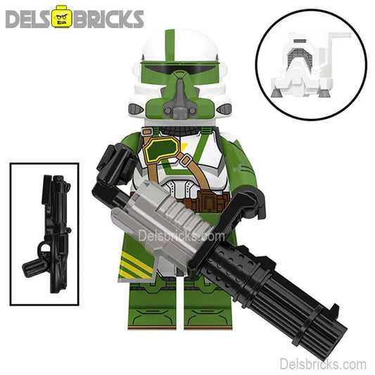 Doom Unit Clone trooper Commander Star wars Lego Minifigures Custom Toys - DelsBricks MinifiguresLego Star Wars MinifiguresDelsBricks MinifiguresDelsbricks.com