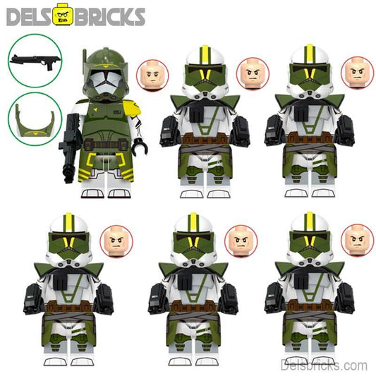Doom's unit Doomsday Squd Set of 6 Lego Star Wars Minifigures custom toys - DelsBricks MinifiguresLego Star Wars MinifiguresDelsBricks MinifiguresDelsbricks.com