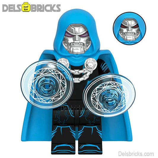 Dr Doom 2099 Lego Minifigures Custom Toys Marvel MCU - DelsBricks MinifiguresMinifiguresDelsBricks MinifiguresDelsbricks