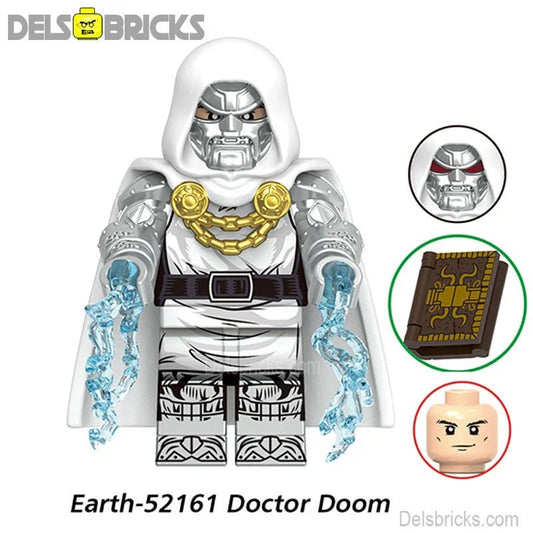 Dr Doom Earth 52161 Lego Minifigures Custom Toys Marvel MCU - DelsBricks MinifiguresMinifiguresDelsBricks MinifiguresDelsbricks