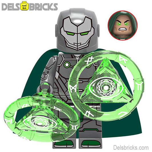 Dr Doom Infamous Iron Man Avengers Doomsday Lego Minifigures Custom Toys - DelsBricks MinifiguresMinifiguresDelsBricks MinifiguresDelsbricks