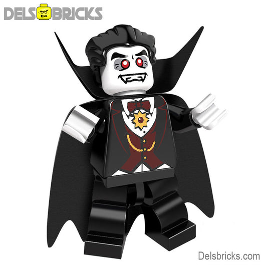 Count Dracula The Vampire Lego Minifigures Custom Toys