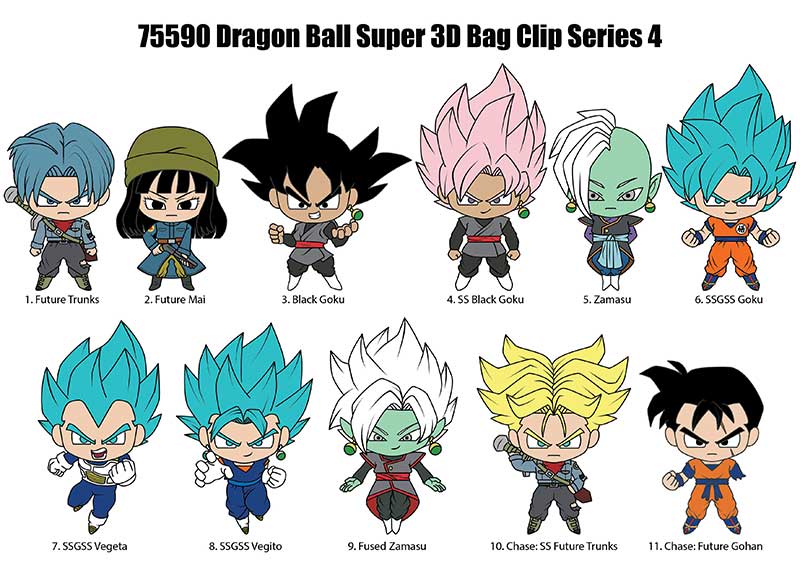 Dragon Ball Super 3D Foam Bag Clip – Series 4 Blind Bag - DelsBricks Toys & CollectiblesKeychainDelsBricks Toys & CollectiblesSuper Anime Store