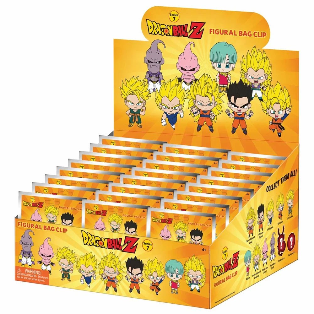 Dragon Ball Z Series 7 3D Foam Bag Clip Blind Bag - Official Collectible - DelsBricks Toys & CollectiblesKeychainDelsBricks Toys & CollectiblesSuper Anime Store