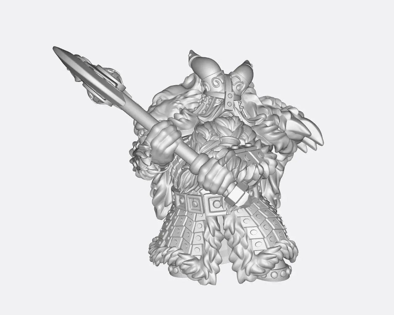 Dwarf Lord 3 by Ghamak Fantasy 28mm Scale Miniature, 25mm tall, Dwarf, Fantasy, Old World, LOTR, DnD - DelsBricks Toys & CollectiblesResin Printed MiniatureDelsBricks Toys & CollectiblesMega Diamonds & Schwartzreiter Mini Forge
