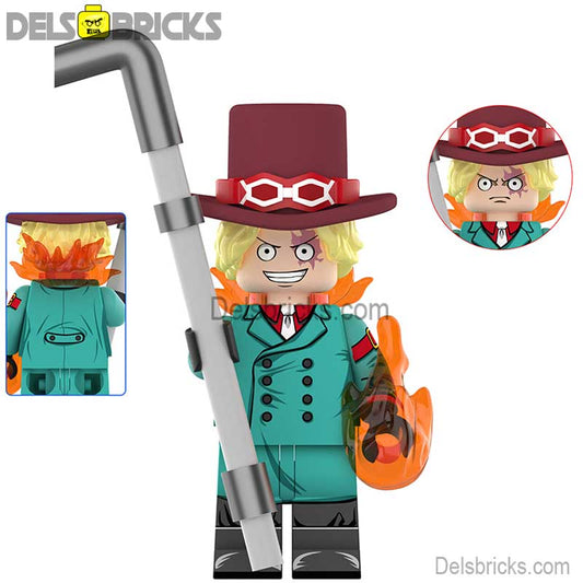 Sabo One Piece Lego Anime Minifigures
