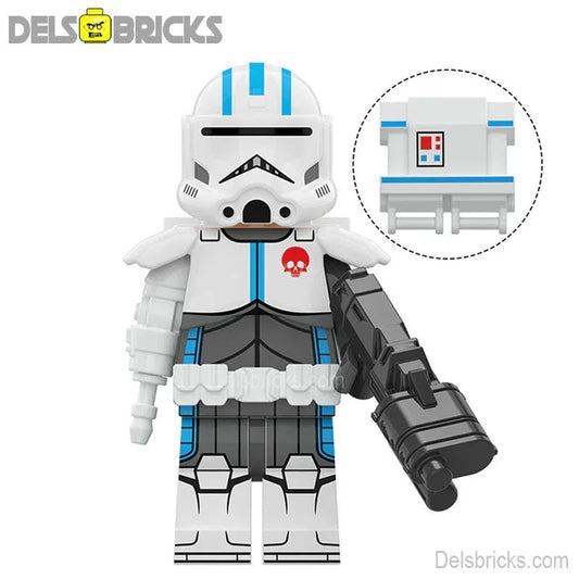 Echo - The bad Batch Lego Star Wars Minifigures custom toys - DelsBricks MinifiguresLego Star Wars MinifiguresDelsBricks MinifiguresDelsbricks.com