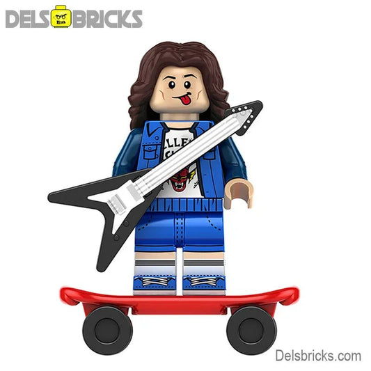 Eddie Munson from Stranger Things 4 Lego Minifigures - DelsBricks MinifiguresMinifiguresDelsBricks MinifiguresDelsbricks