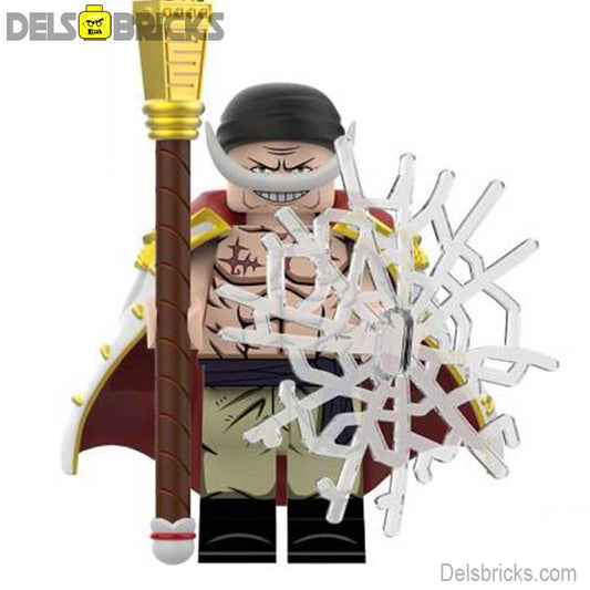 Edward Newgate ONE PIECE Anime Lego Minifigures custom toys 4 - DelsBricks MinifiguresMinifiguresDelsBricks MinifiguresDelsbricks