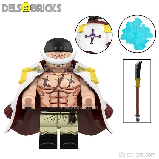 Edward Newgate ONE PIECE Anime Lego Minifigures custom toys NEW 1 - DelsBricks MinifiguresMinifiguresDelsBricks MinifiguresDelsbricks