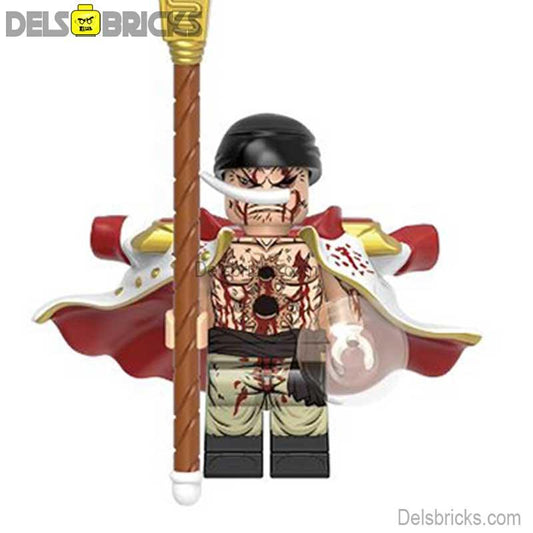 Edward Newgate ONE PIECE Anime Lego Minifigures custom toys NEW - DelsBricks MinifiguresMinifiguresDelsBricks MinifiguresDelsbricks