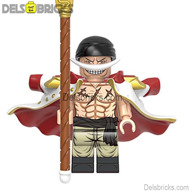 Edward Newgate ONE PIECE Anime Lego Minifigures custom toys - DelsBricks MinifiguresMinifiguresDelsBricks MinifiguresDelsbricks