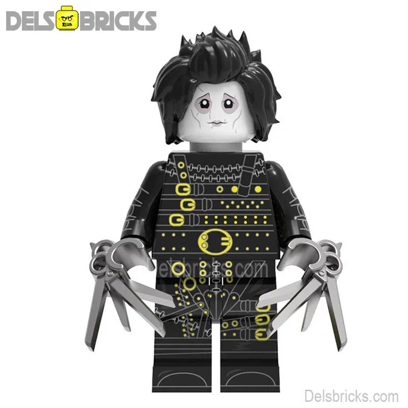 Edward scissorhands Lego Minifigures Custom Toys New 1 - DelsBricks MinifiguresMinifiguresDelsBricks MinifiguresDelsbricks