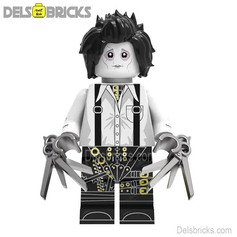 Edward scissorhands Lego Minifigures Custom Toys New 2 - DelsBricks MinifiguresMinifiguresDelsBricks MinifiguresDelsbricks