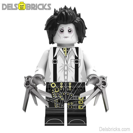 Edward scissorhands Lego Minifigures Custom Toys New 2 - DelsBricks MinifiguresMinifiguresDelsBricks MinifiguresDelsbricks