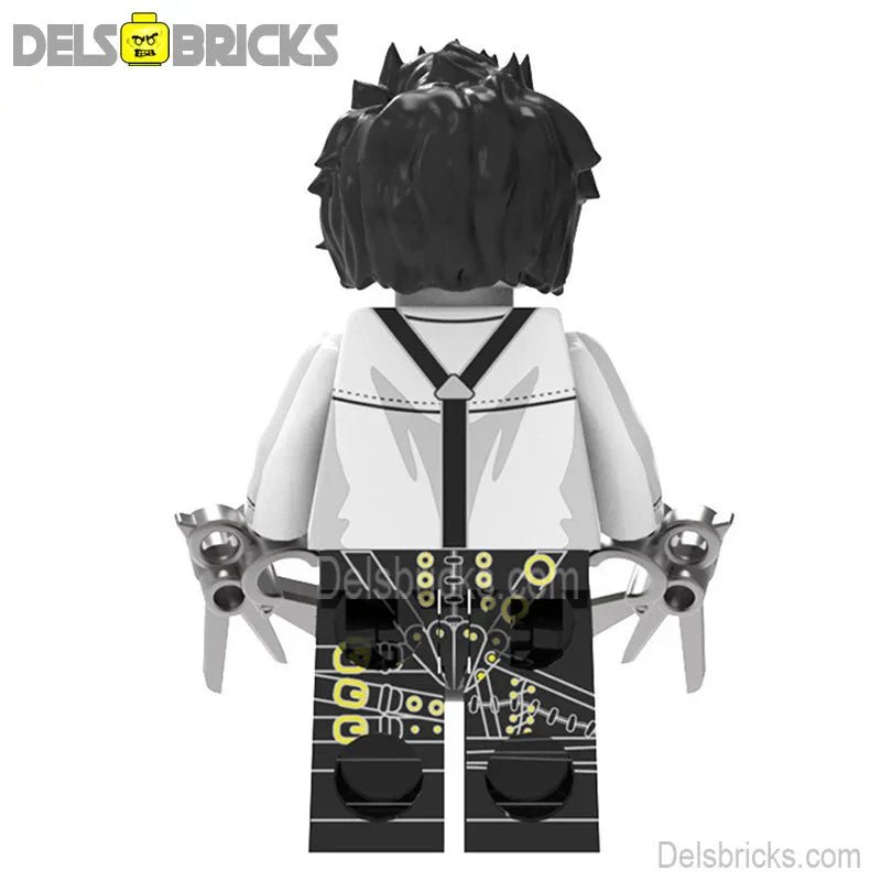 Edward scissorhands Lego Minifigures Custom Toys New 2 - DelsBricks MinifiguresMinifiguresDelsBricks MinifiguresDelsbricks