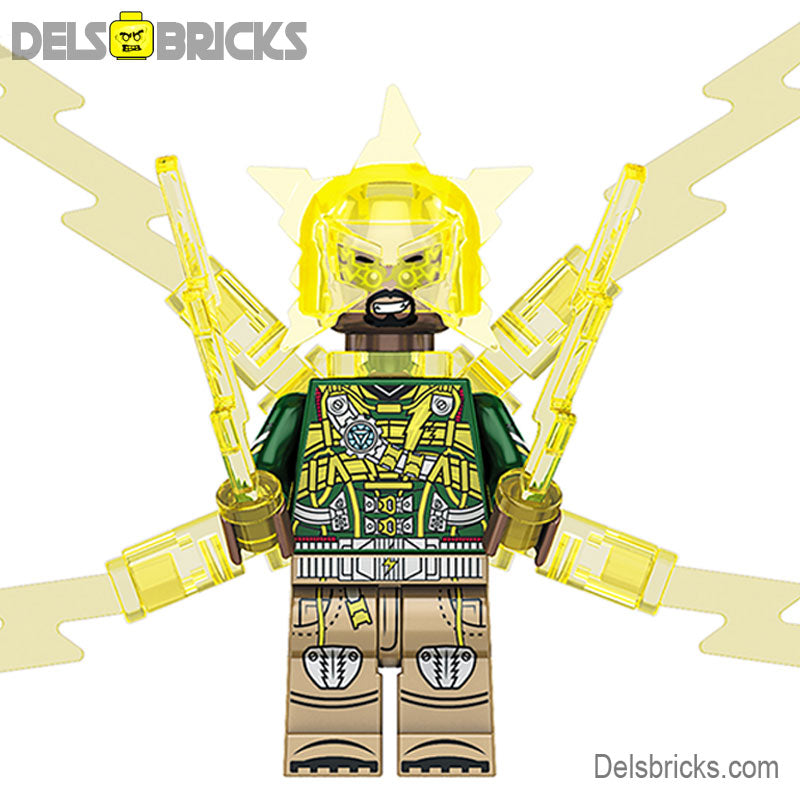 Electro from Spider-Man No Way Home Lego marvel minifigures   Delsbricks.com   