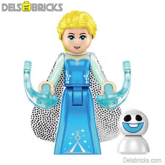 Elsa from Disney's Frozen Lego Minifigures Custom Toys 4 - DelsBricks MinifiguresMinifiguresDelsBricks MinifiguresDelsbricks
